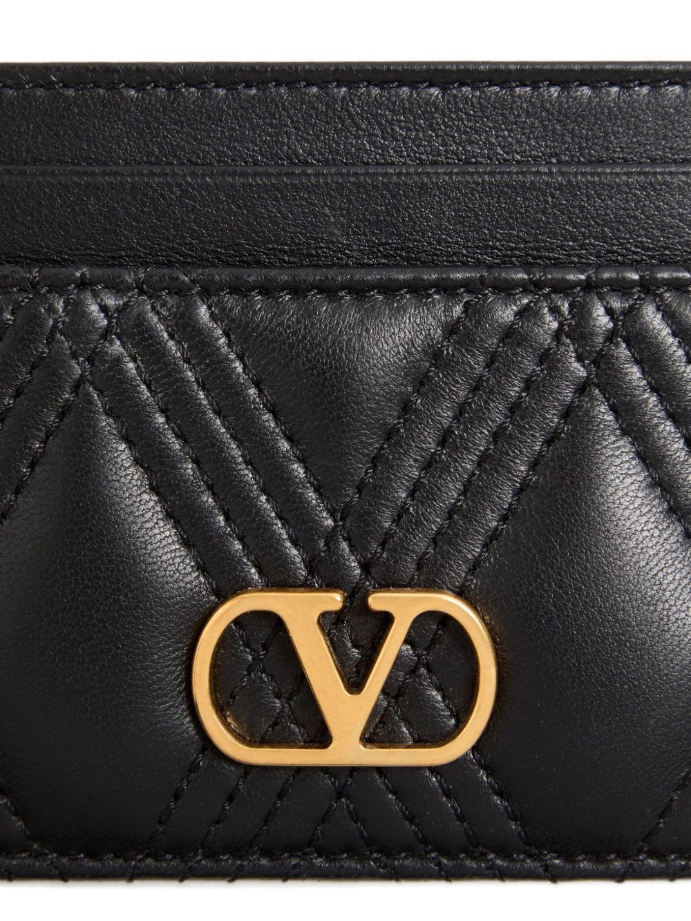 QUILTIE 67 CARDHOLDER IN QUILTED NAPPA LEATHER - 4