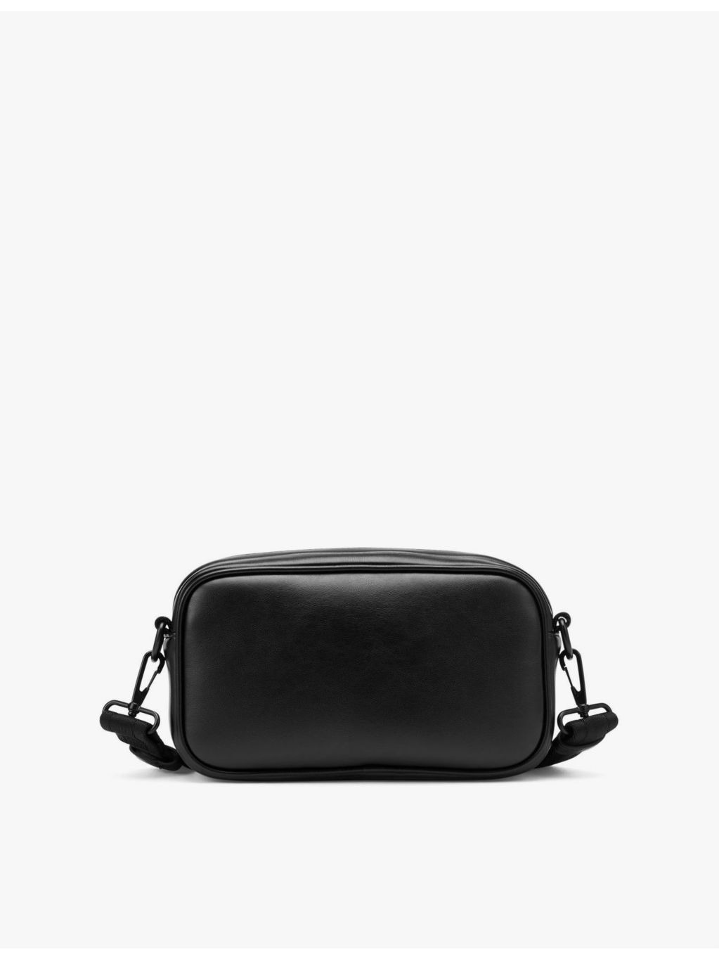 Holi D logo-embossed faux-leather shoulder bag - 4