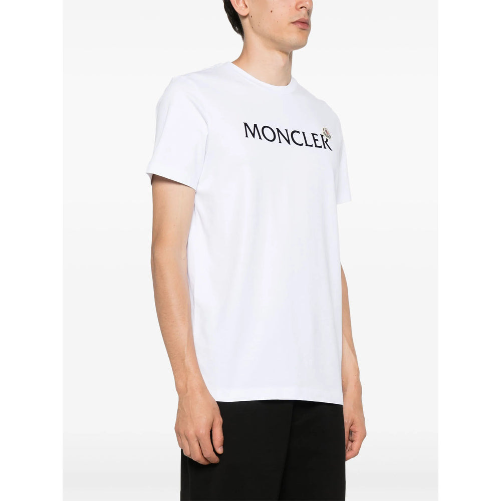 Moncler White T-Shirts & Vests - T-Shirts Men - 2