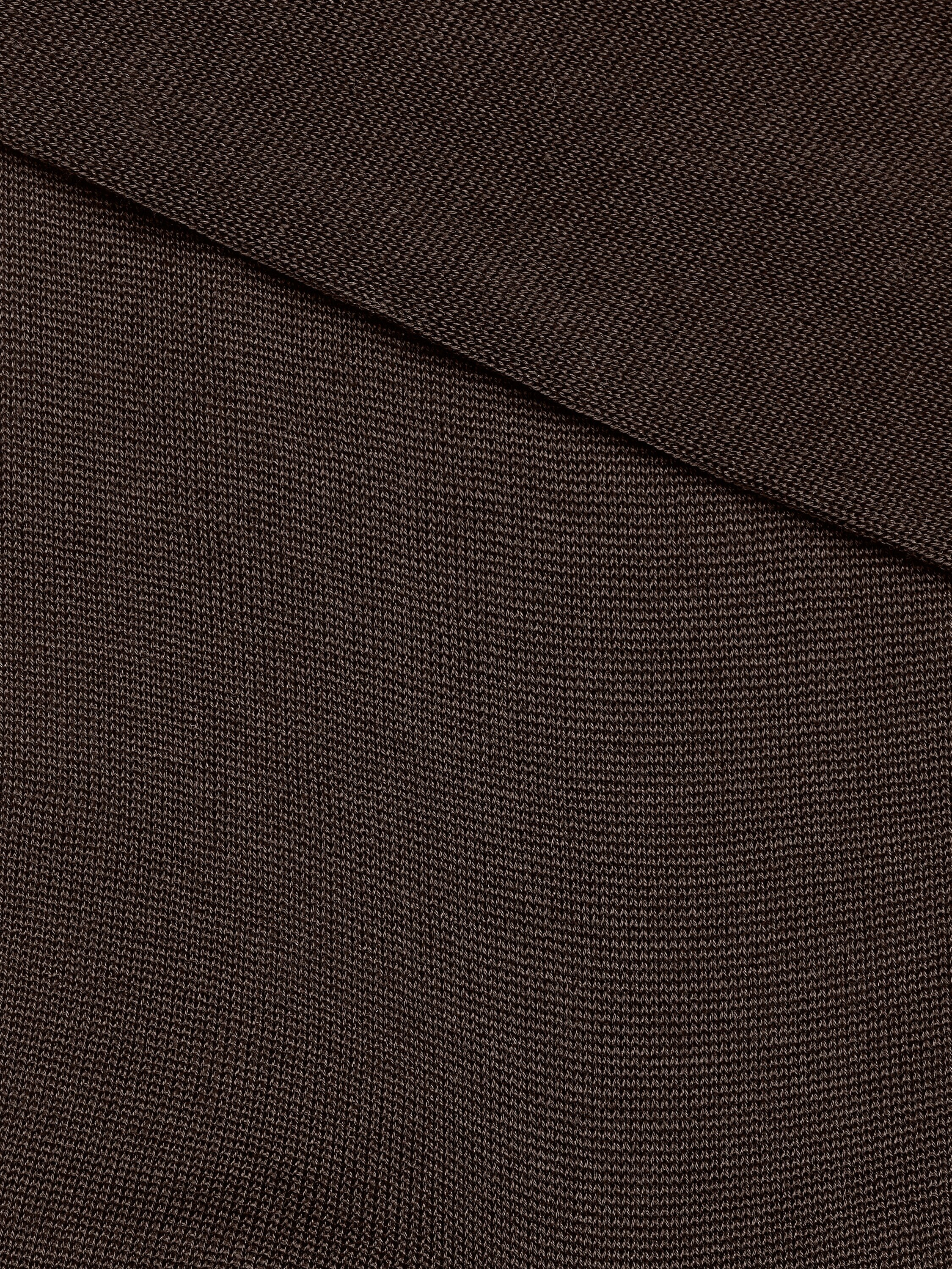 BROWN COTTON SOCKS - 2
