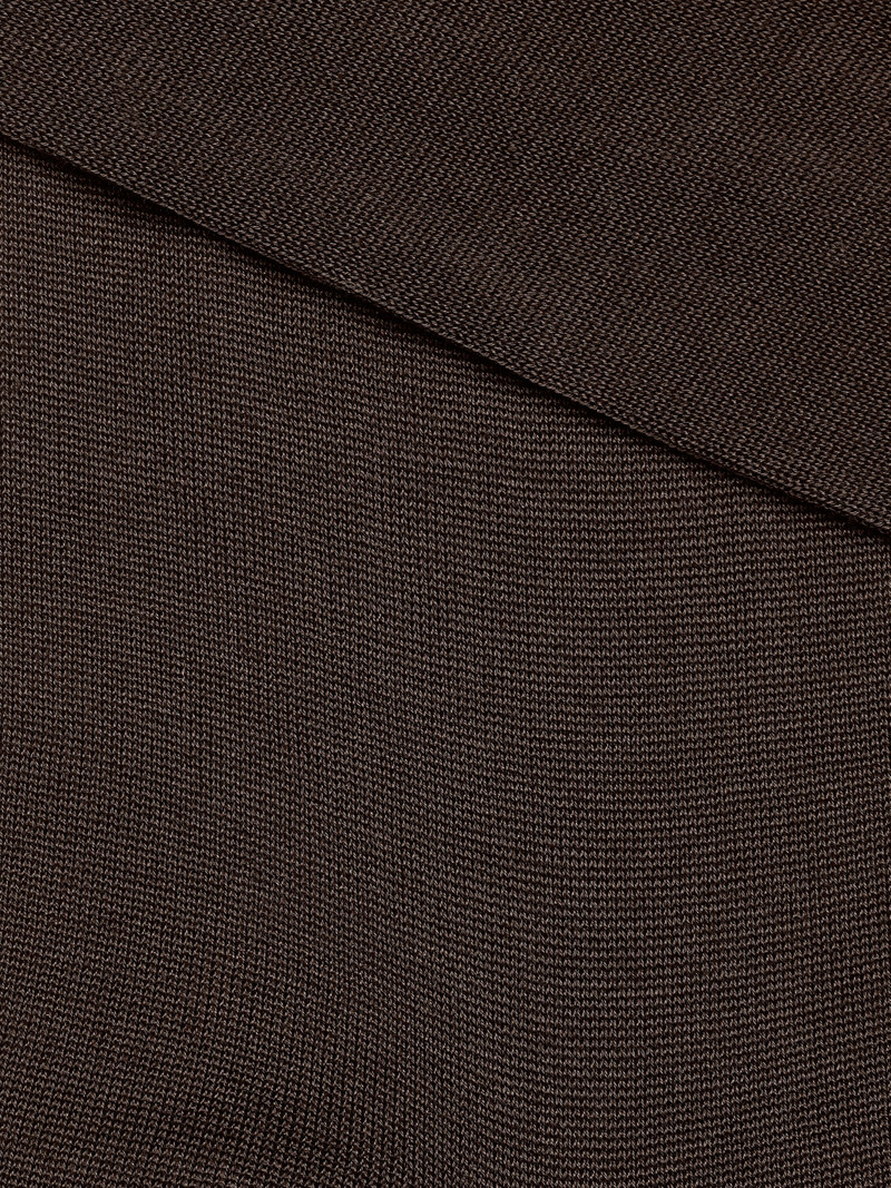 ZEGNA BROWN COTTON SOCKS outlook