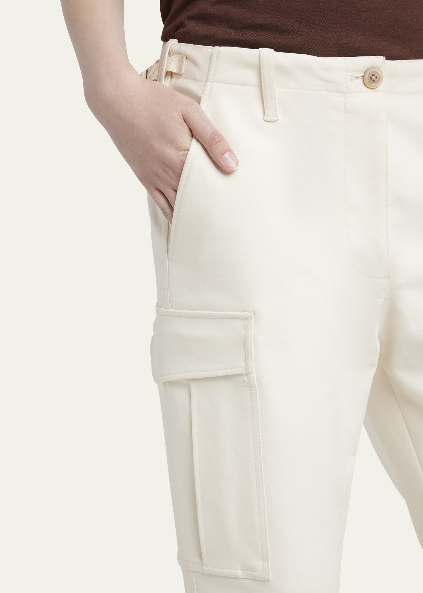 Straight-Leg Cargo Trousers - 5
