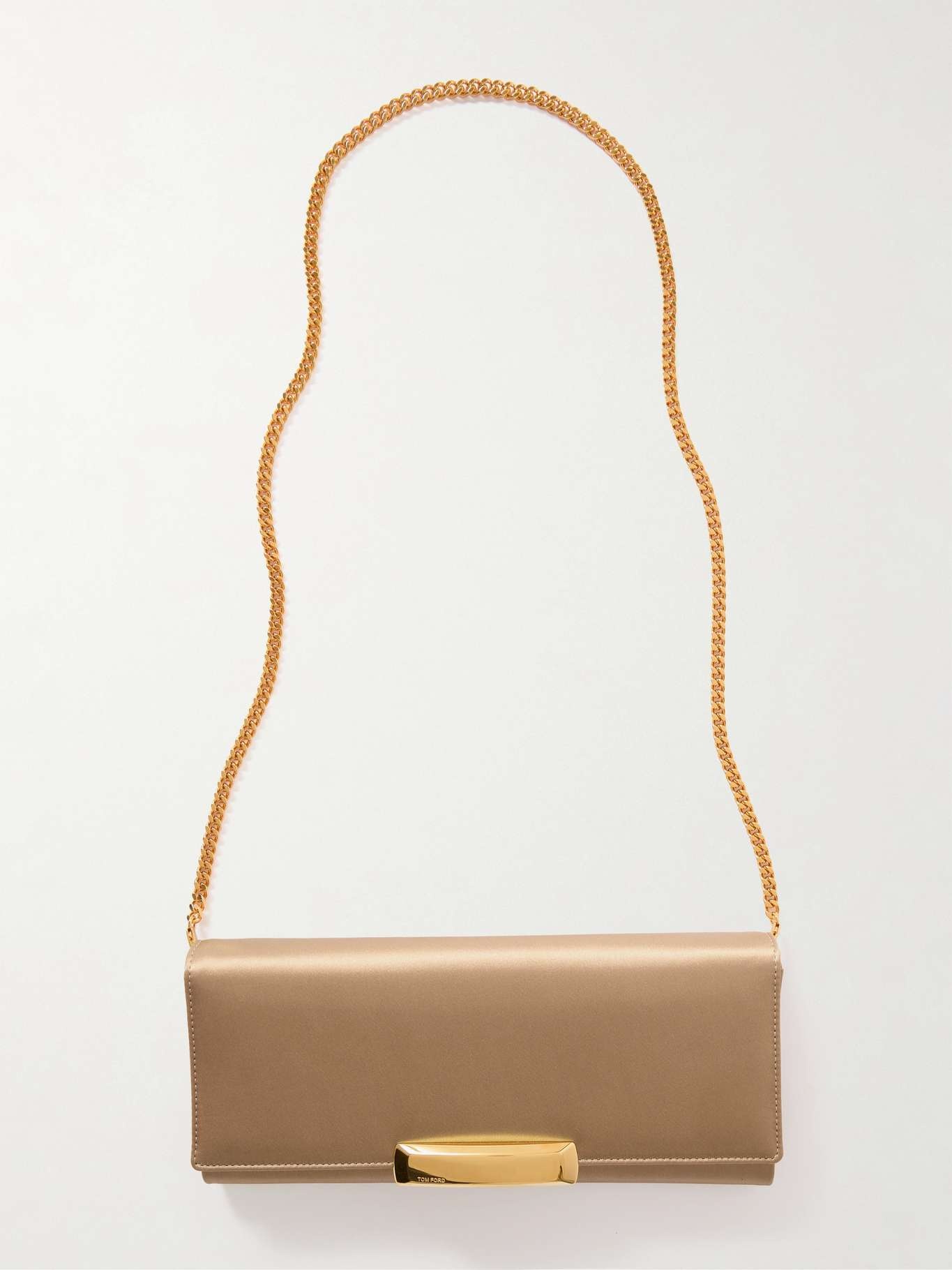 Satin clutch Blush - 1