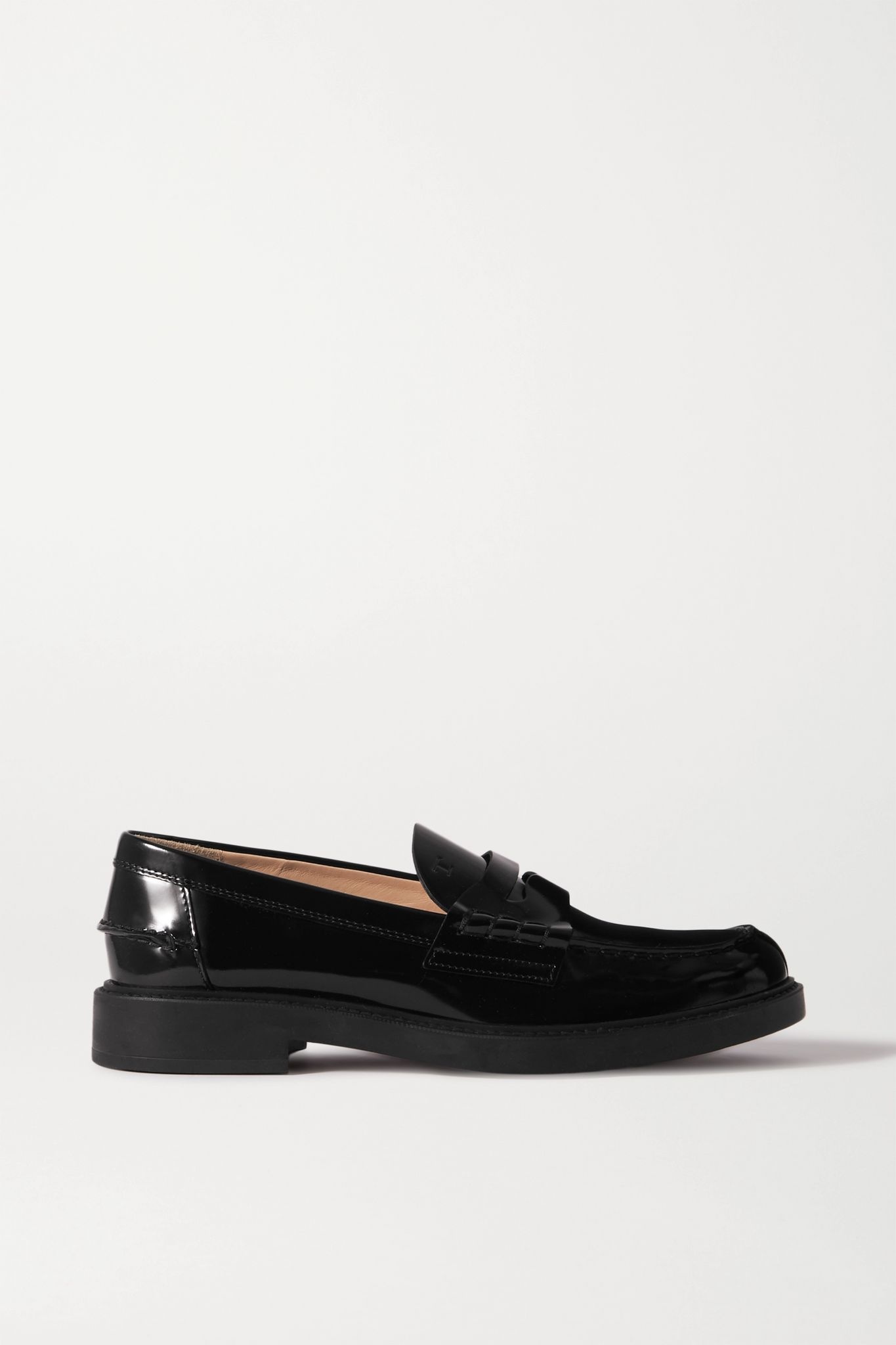 Patent-leather loafers - 1