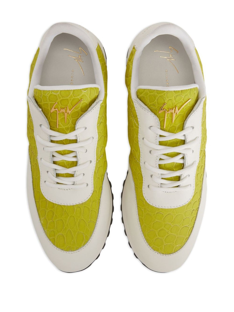 Jimi Running leather sneakers 4