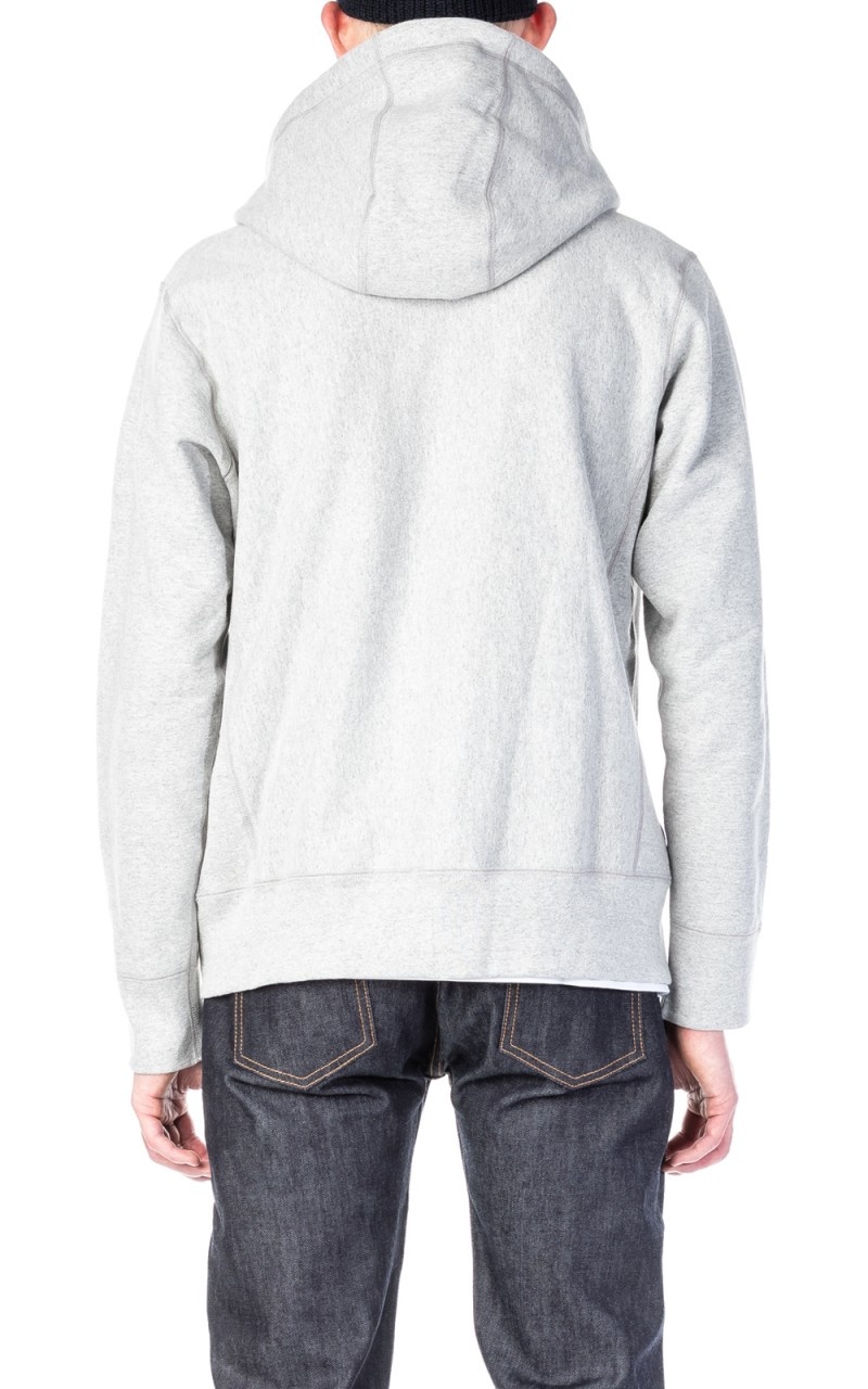 HEAVYWEIGHT ZIP HOODY GREY - 7