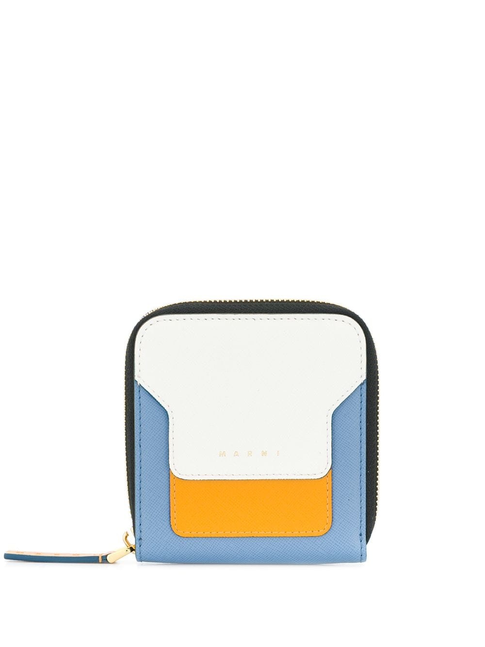 colourblock zip-around purse - 1