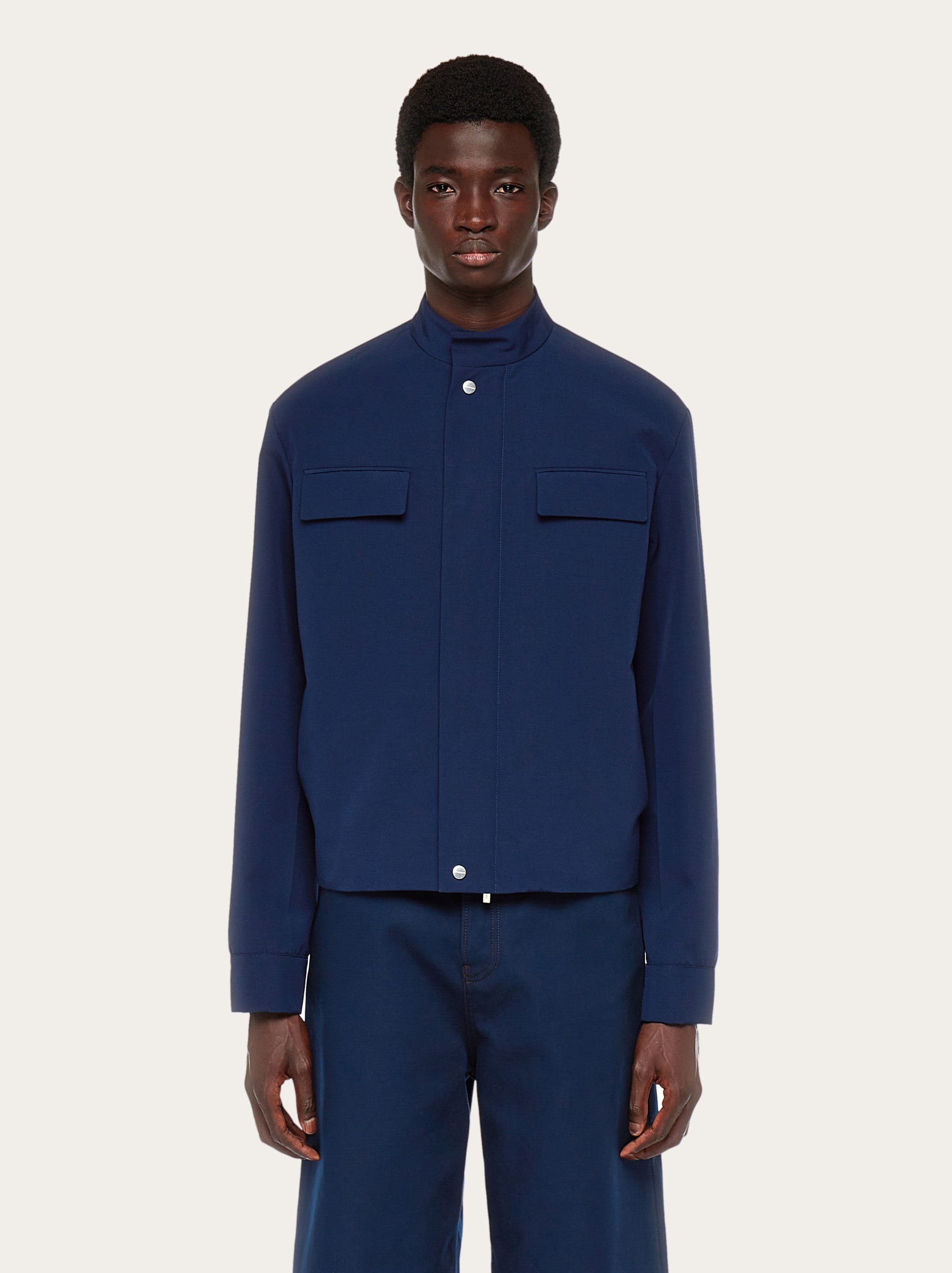 Cropped blouson - 2