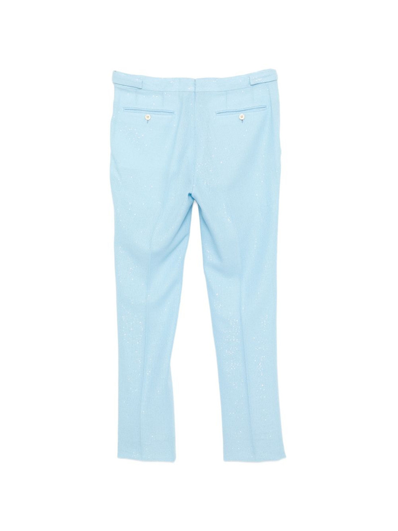 TOM FORD sequinned bouclé trousers outlook