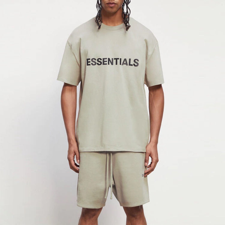 Fear of God Essentials FW20 Logo Tee 'Moss' FOG-FW20-291 - 3