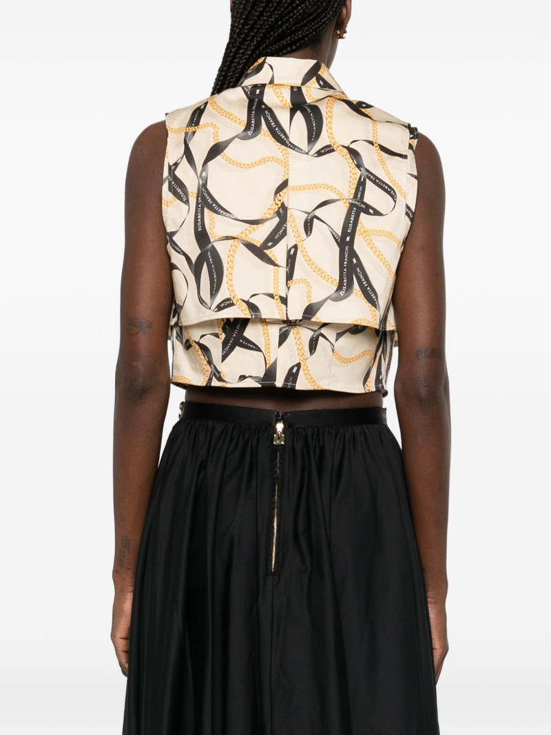 patterned crop top 4