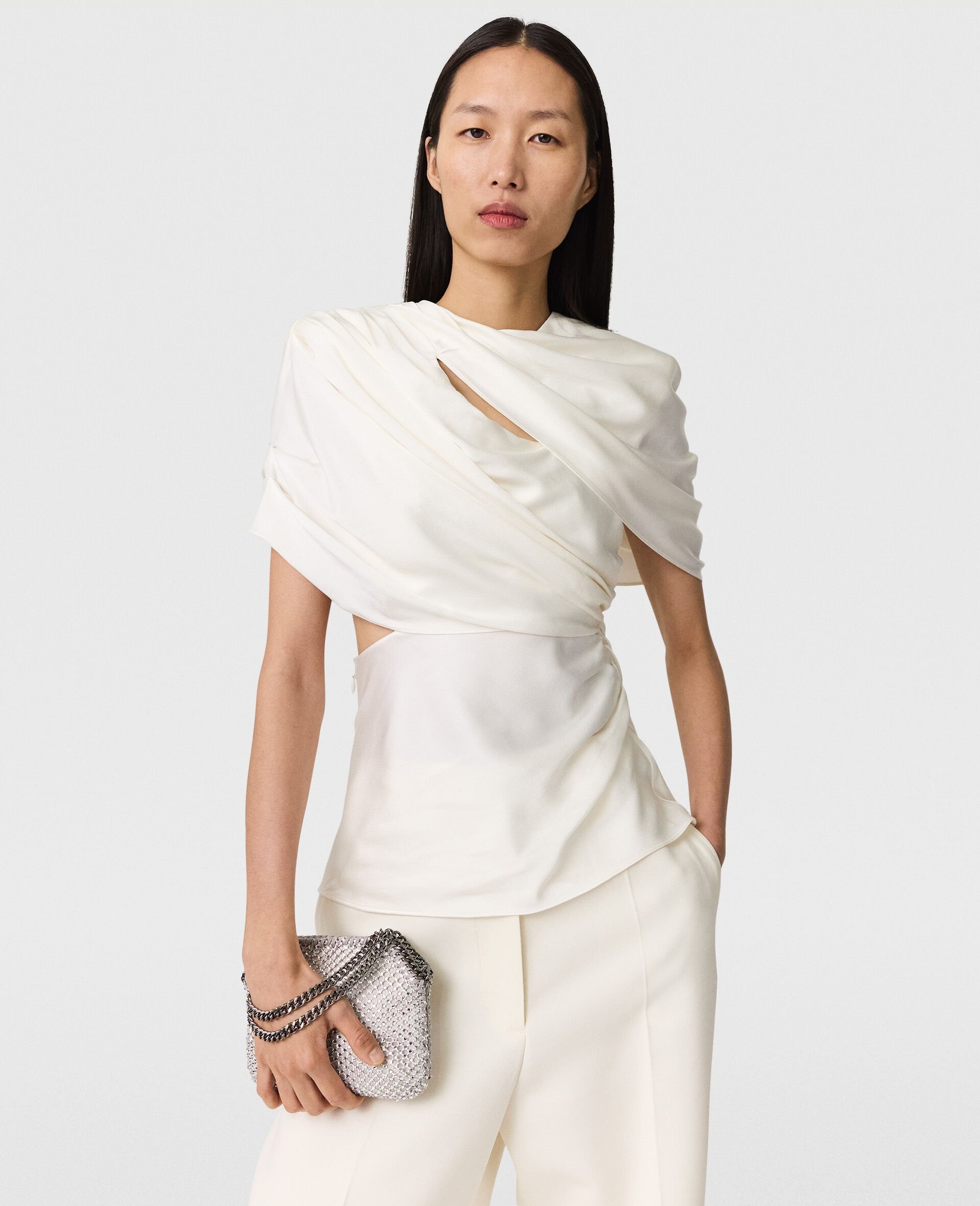 Layered Wrap Top - 1