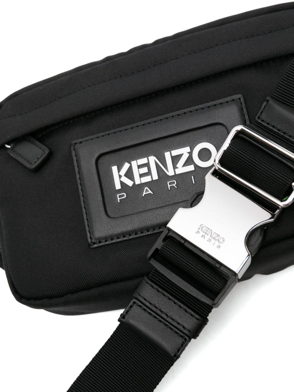 logo-embossed belt bag - 4