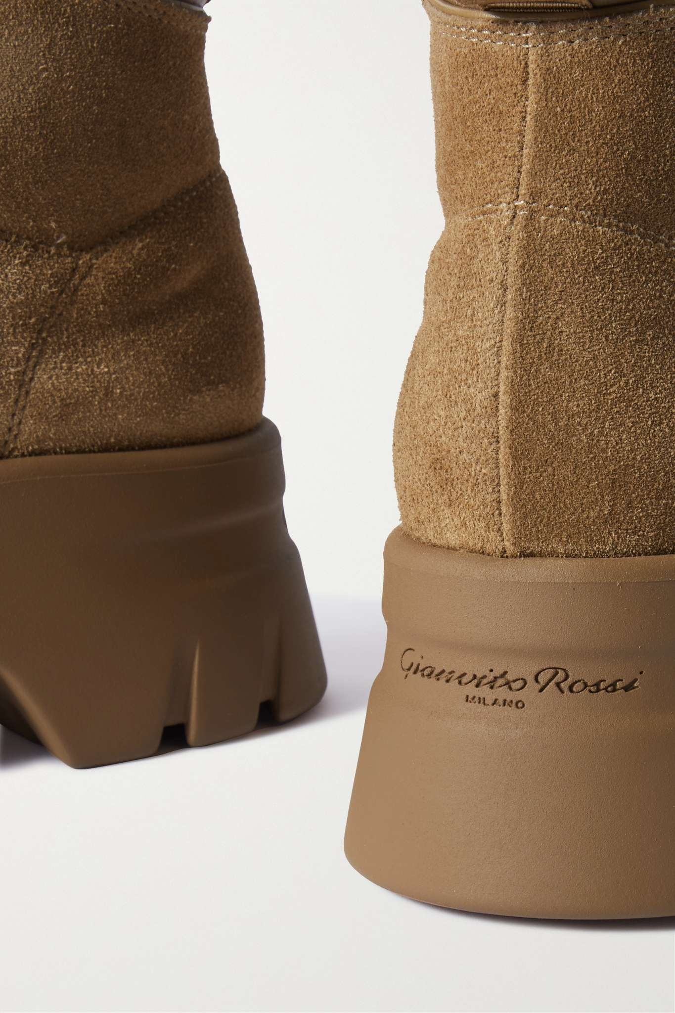 suede hiking boots - 4