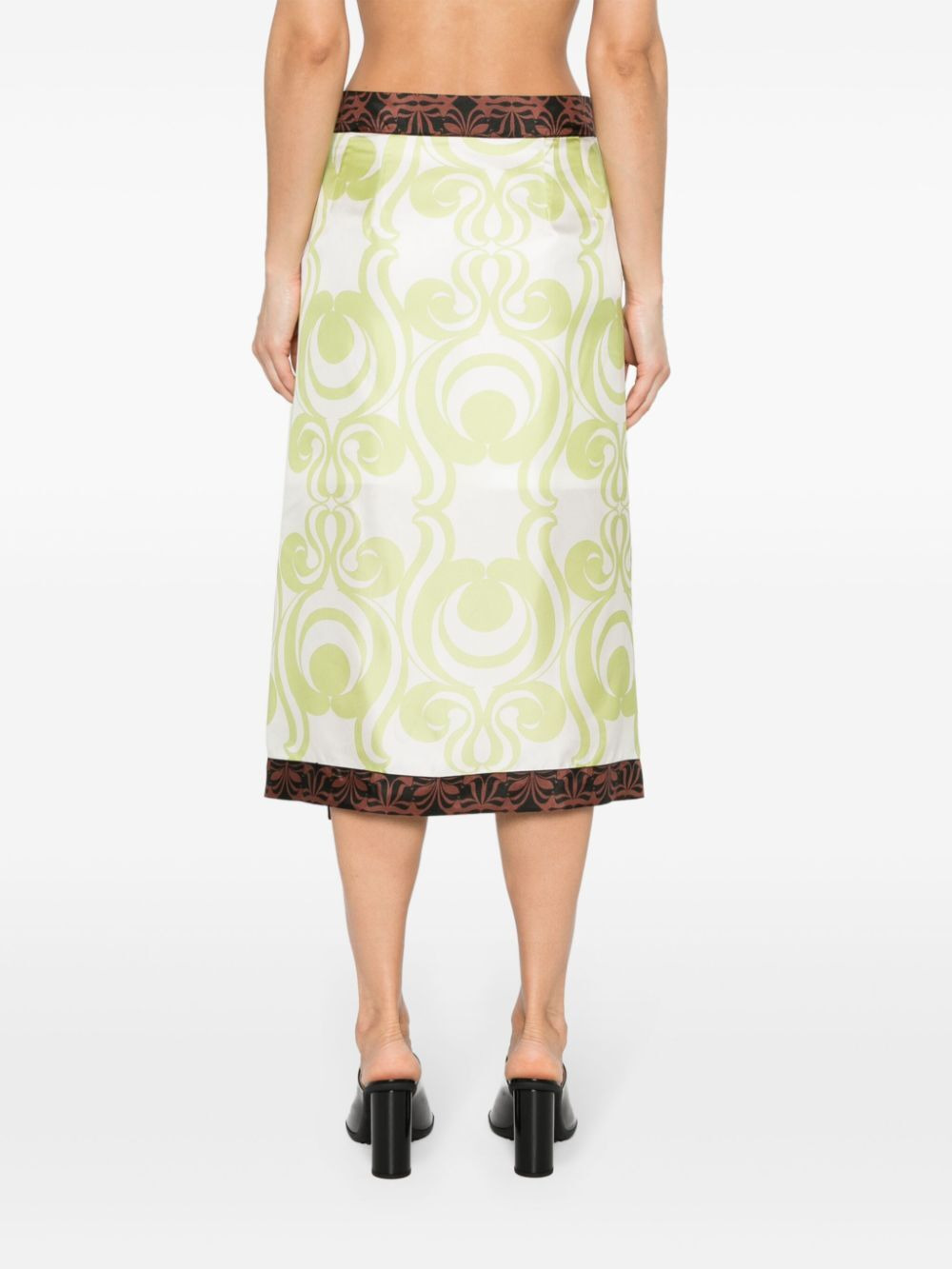 Dries Van Noten Women 01830 Sole Bis 8273 Skirt - 7