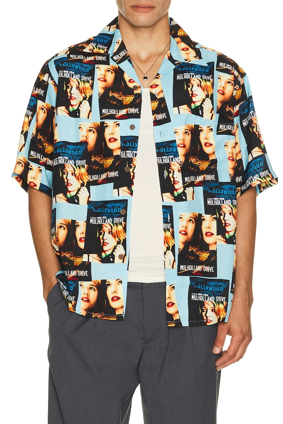 Mulholland Drive Short Sleeve Hawaiian Shirt Type 1 - 1