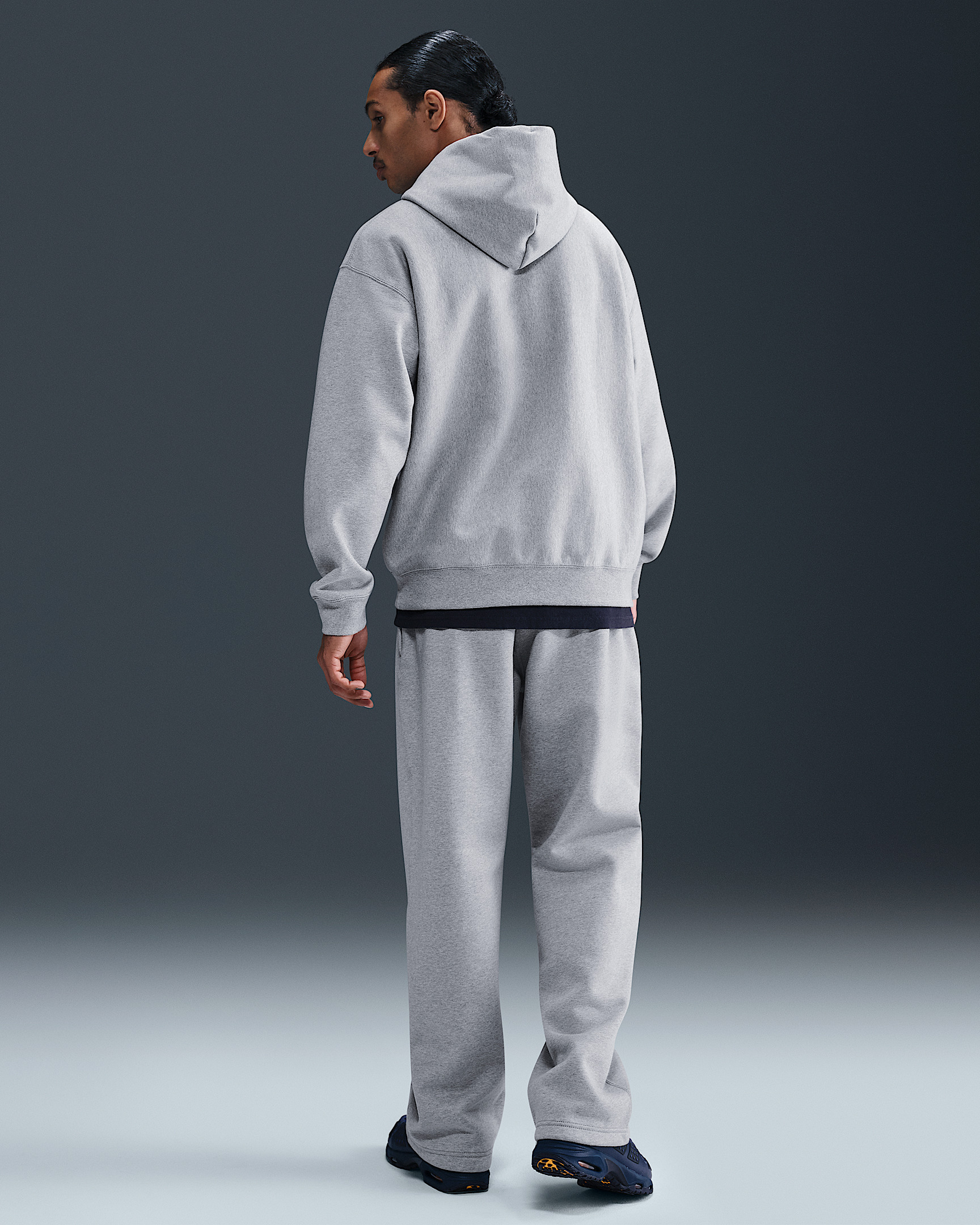 Nike Solo Swoosh Men's Fleece Open-Hem Pants - 4