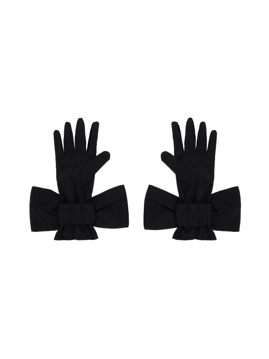 SSENSE Exclusive Black Bow Gloves - 2