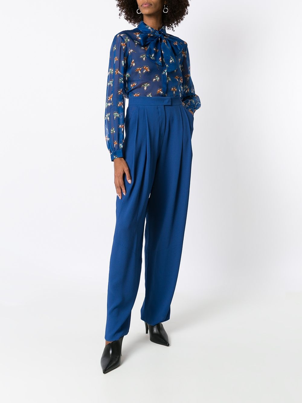 tapered-leg trousers - 2
