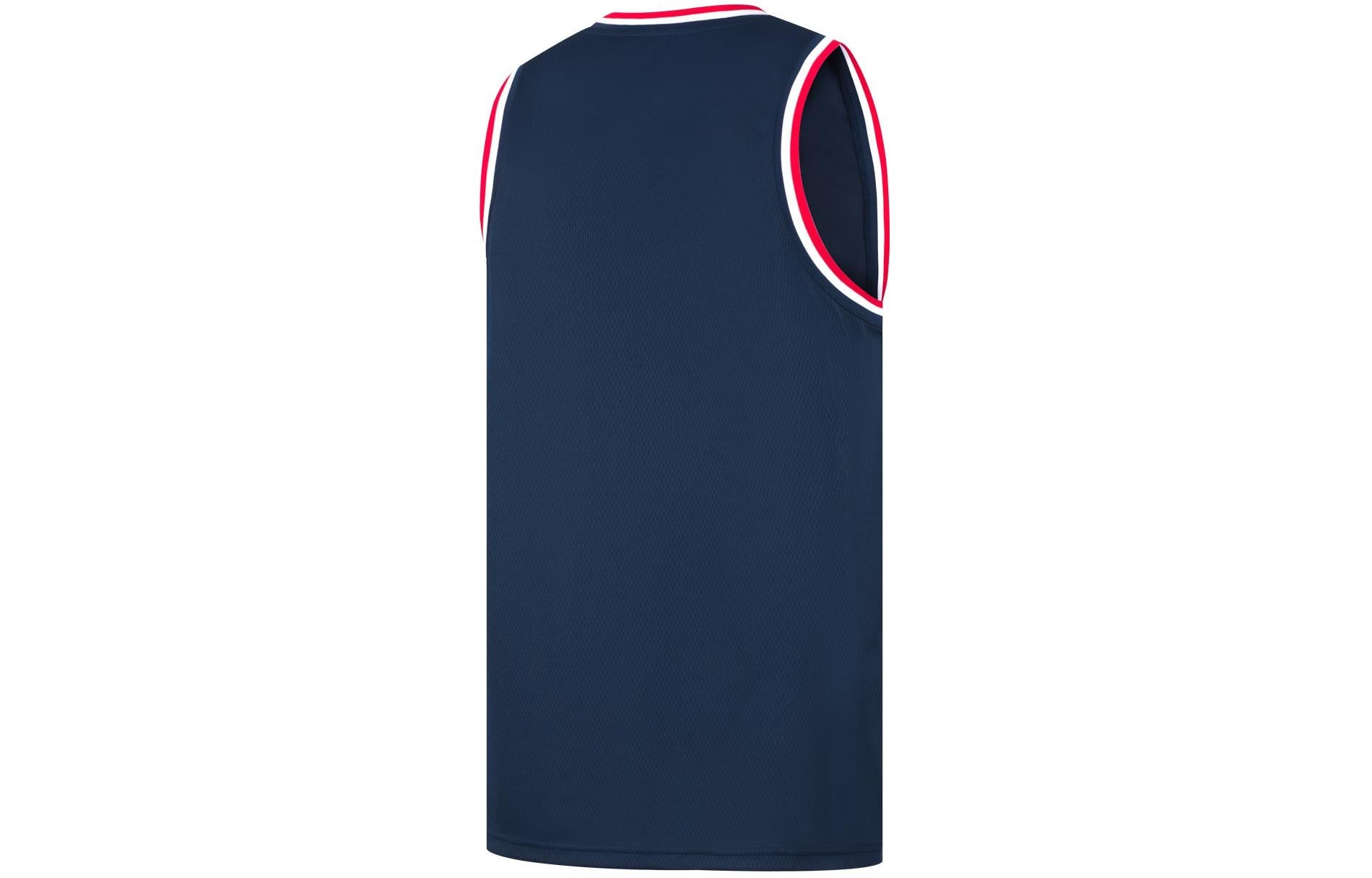Li-Ning Basketball Competition Suits 'Navy' AATU017-1 - 4