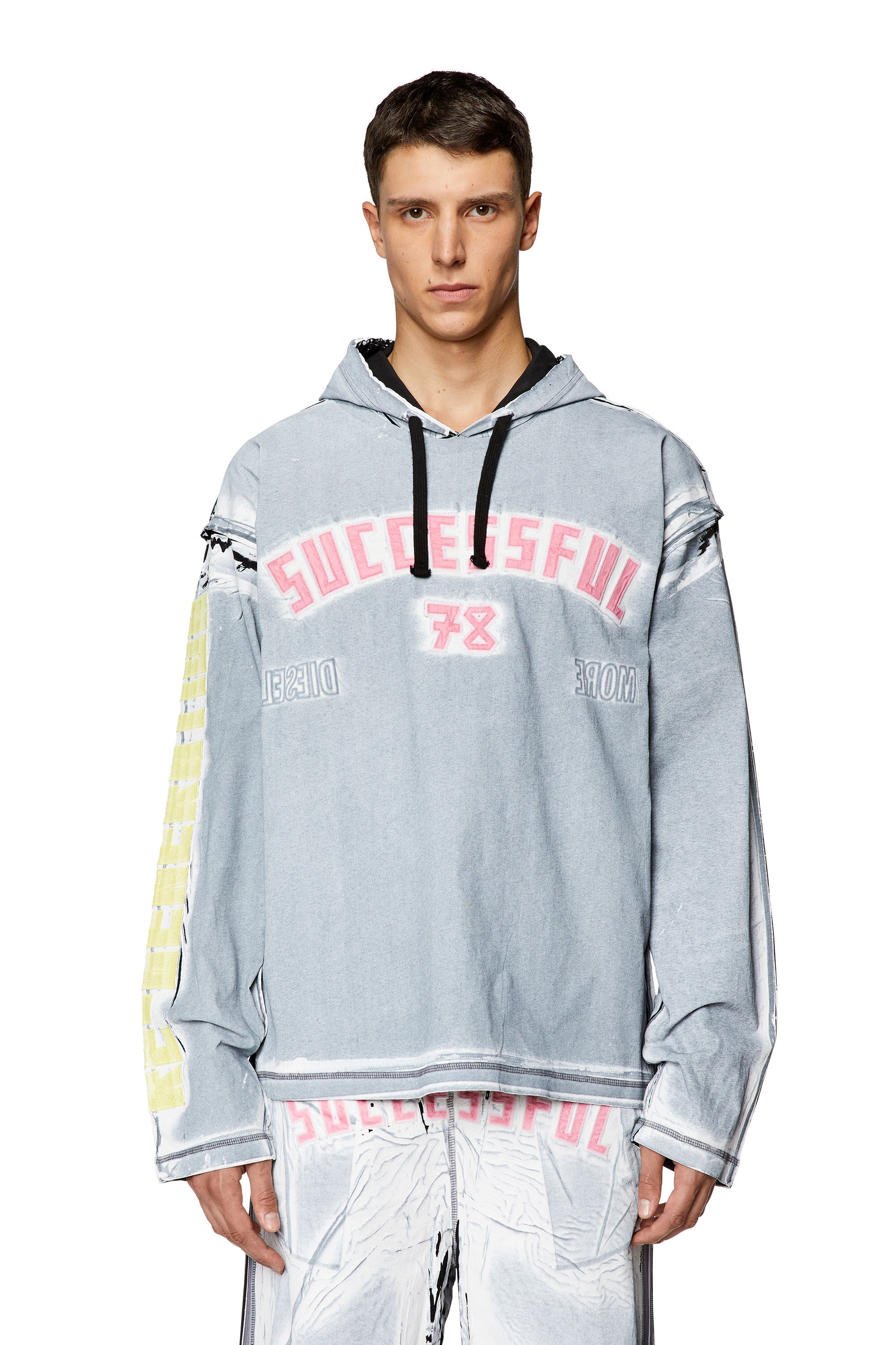 Diesel T-NABEL-HOOD-LS | REVERSIBLE