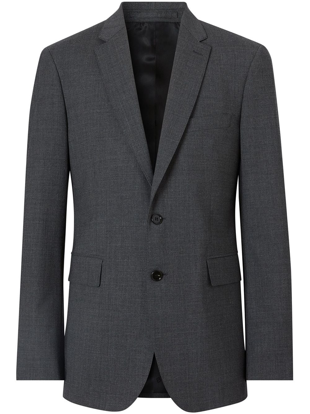 single-breasted wool suit - 2