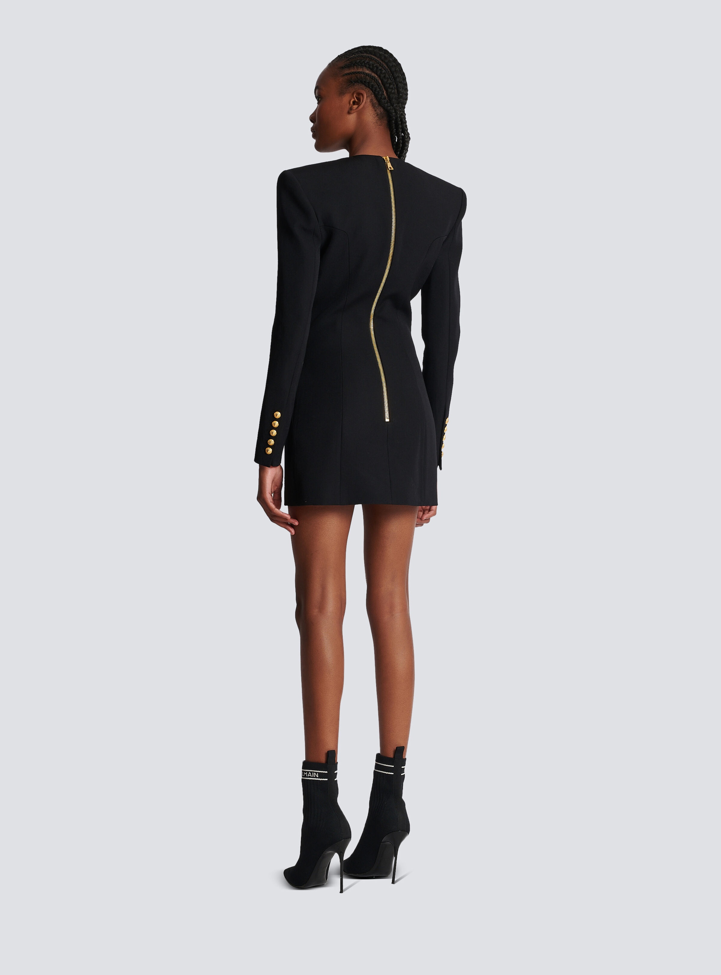 Grain de poudre tailored dress - 4