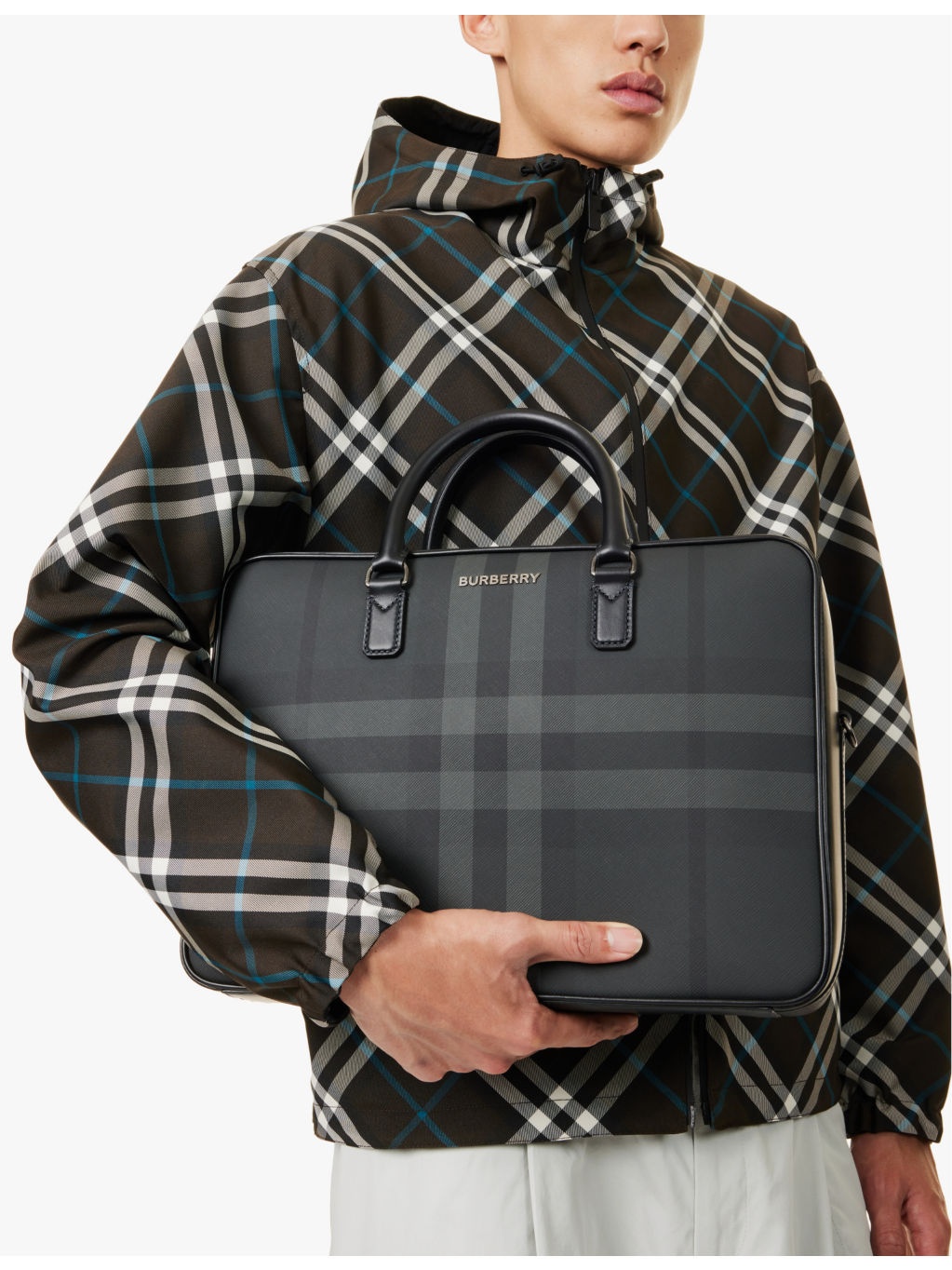 Ainsworth faux-leather briefcase - 2