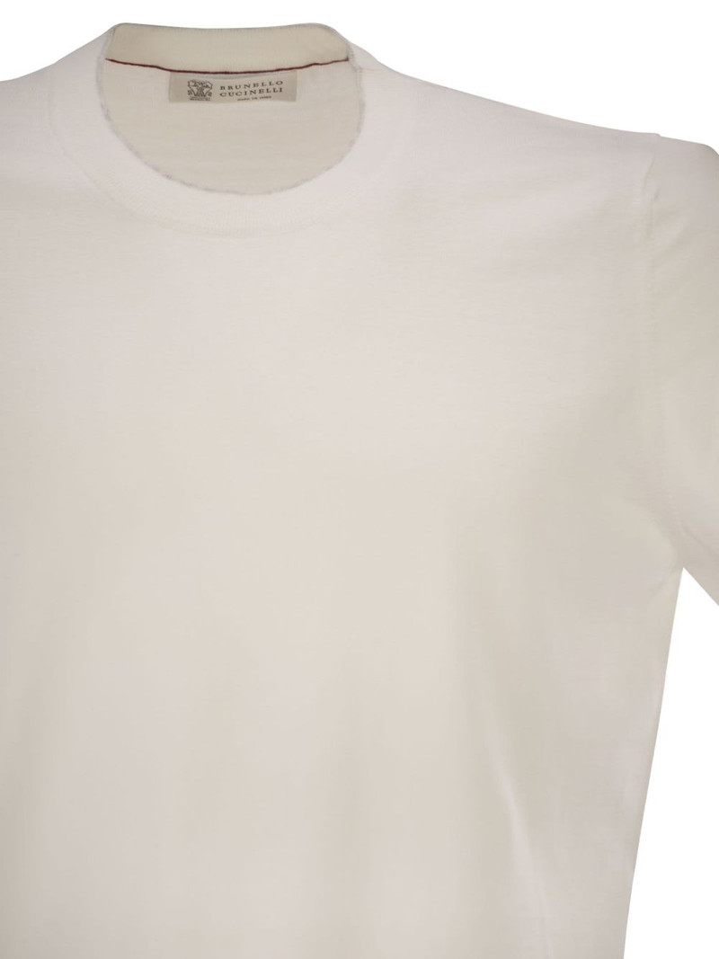 ribbed short-sleeve T-shirt 4