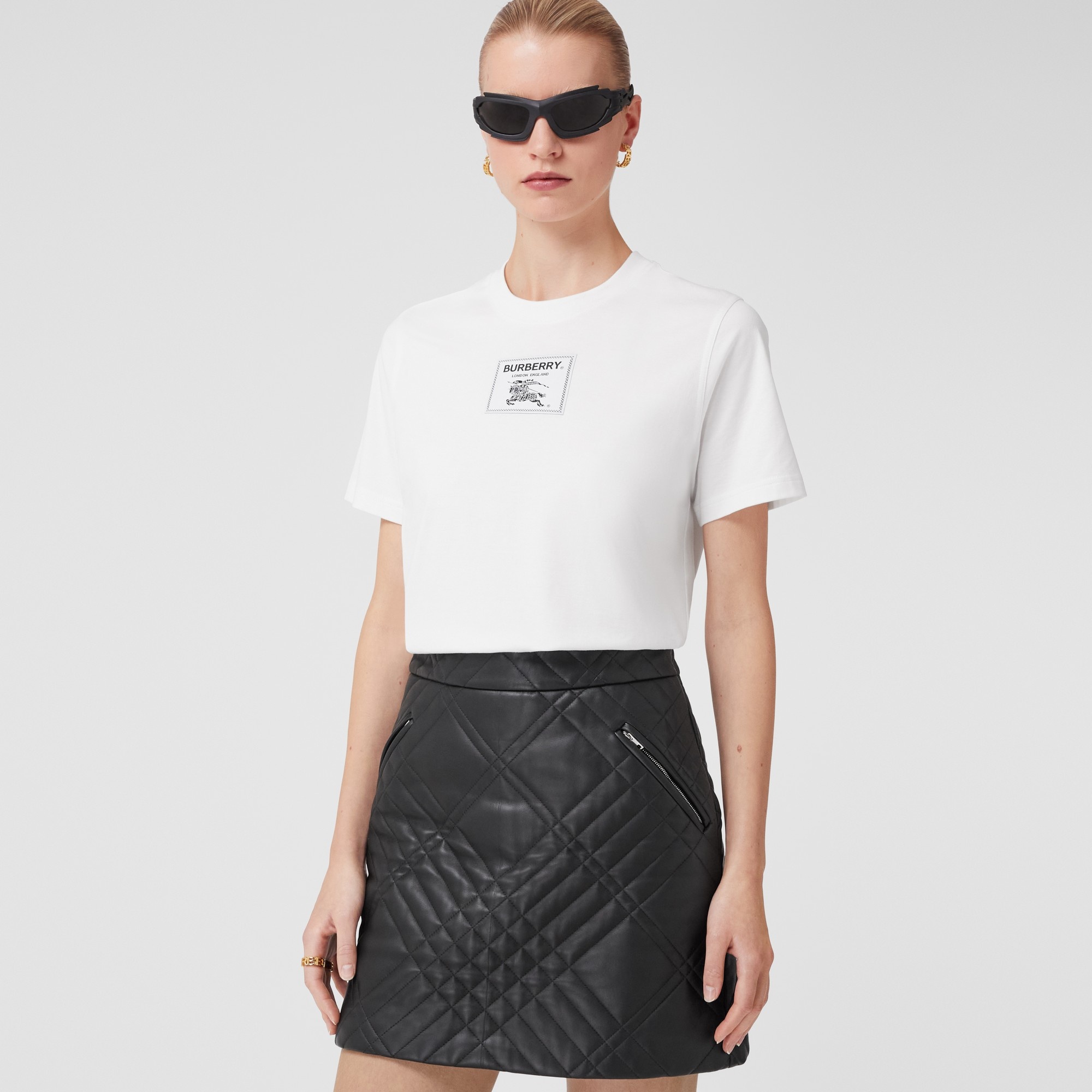 Burberry Prorsum Label Cotton T-shirt | REVERSIBLE