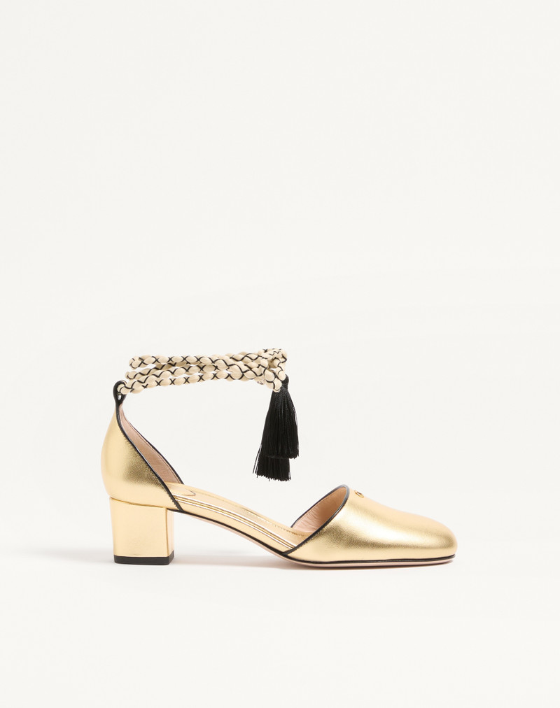D'ORSAY BONDIE PUMP IN LAMINATED NAPPA 45MM 1
