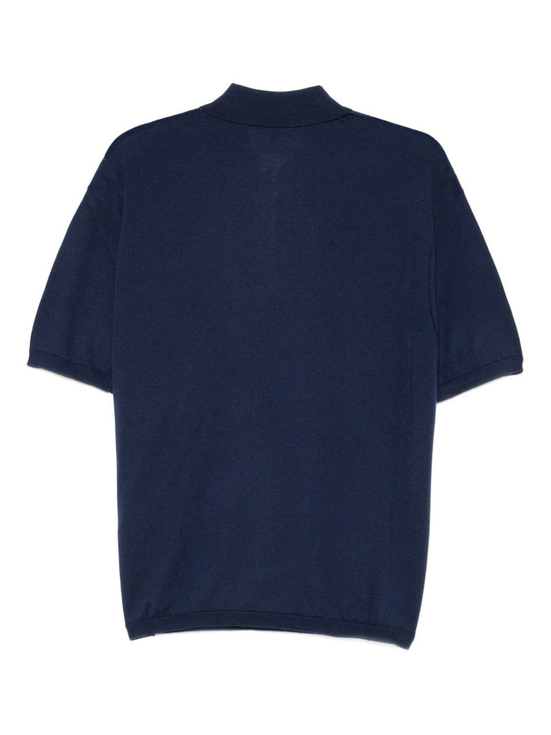 EMPORIO ARMANI zip-up polo shirt outlook