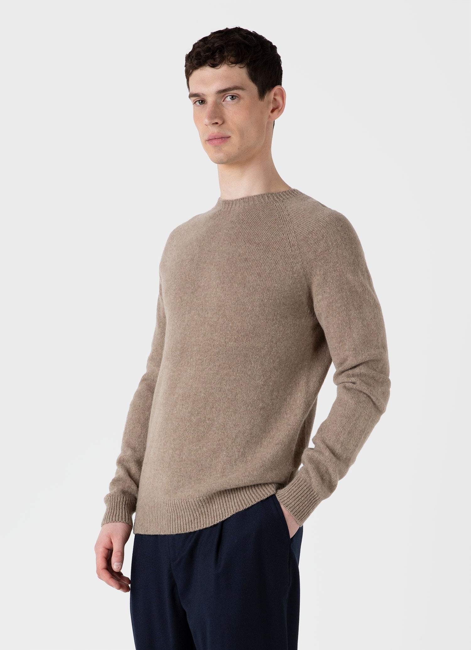 Lambswool Crew Neck Jumper - 2