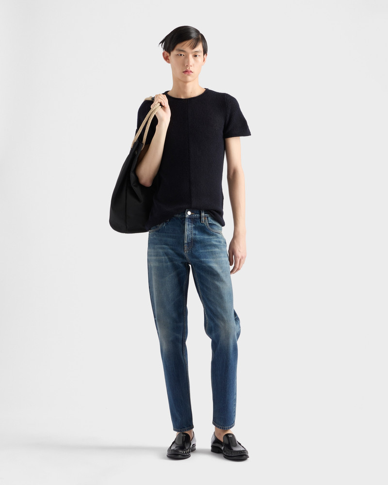 Prada Short-sleeved cashmere sweater outlook