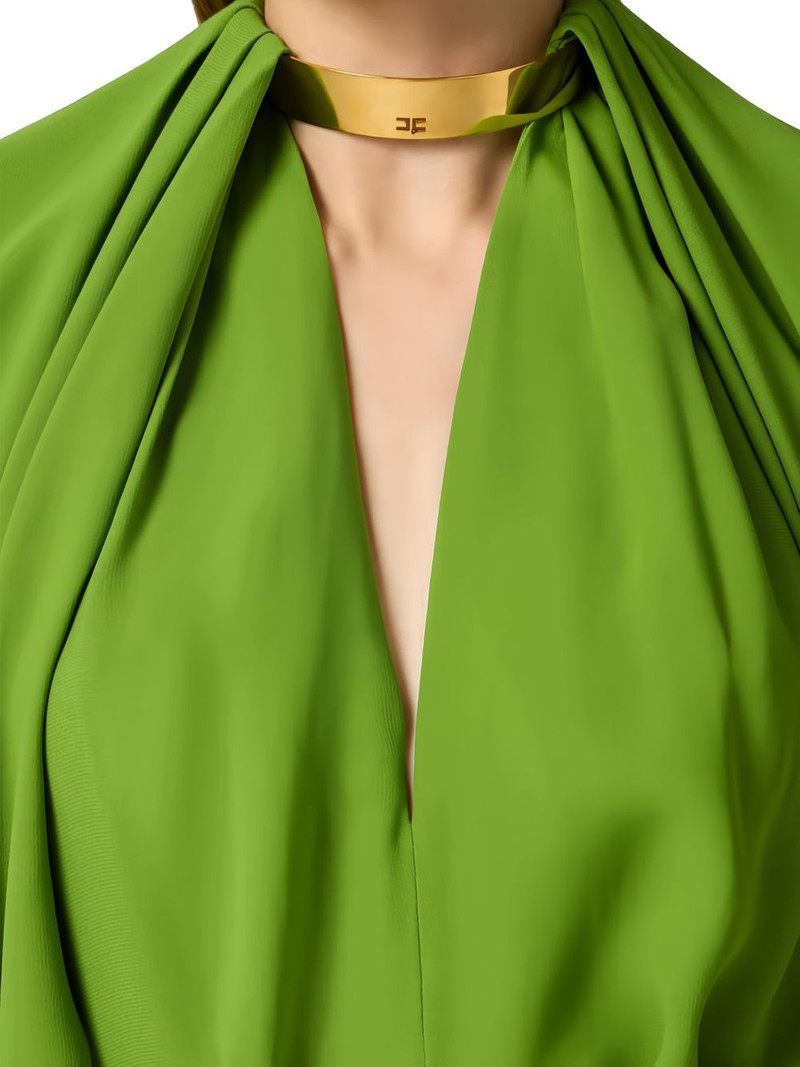 cape-sleeves blouse 5