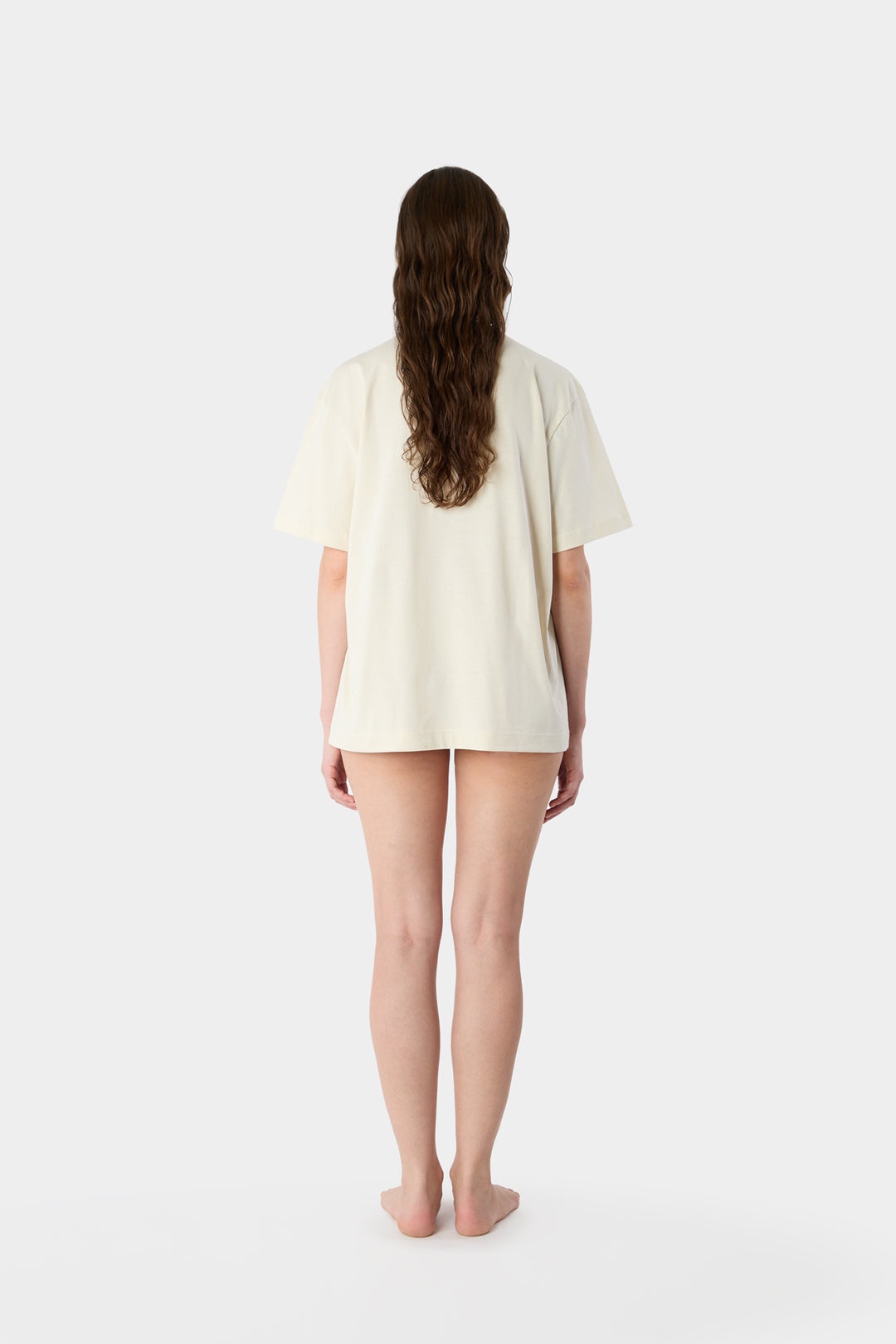 BIG LOGO T-SHIRT / beige - 8