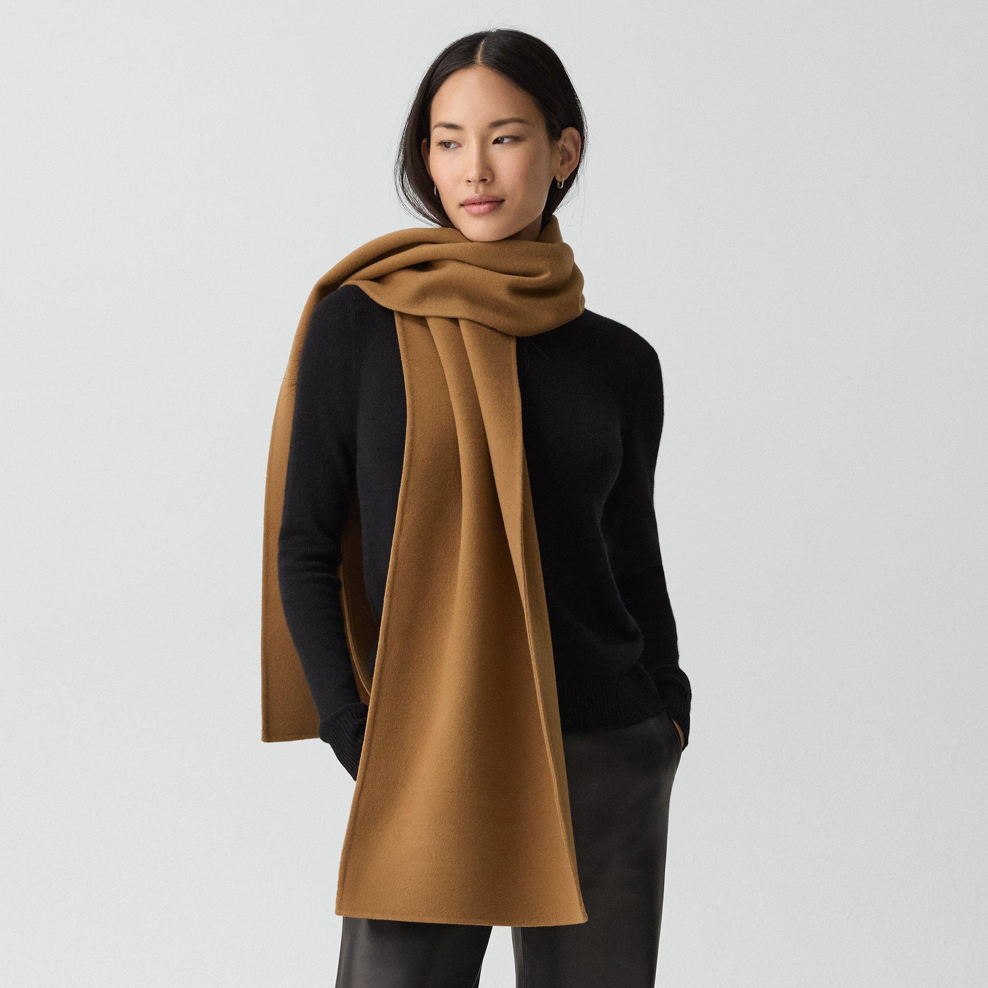 Stole in Double-Face Wool-Cashmere - 2