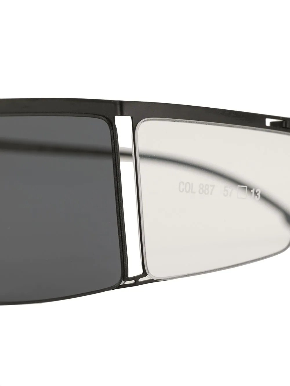 x Helmut Lang square sunglasses - 3