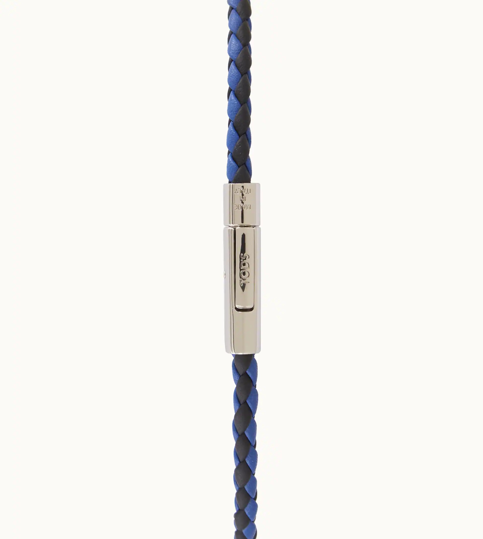 MYCOLORS BRACELET IN LEATHER - BLACK, BLUE - 2