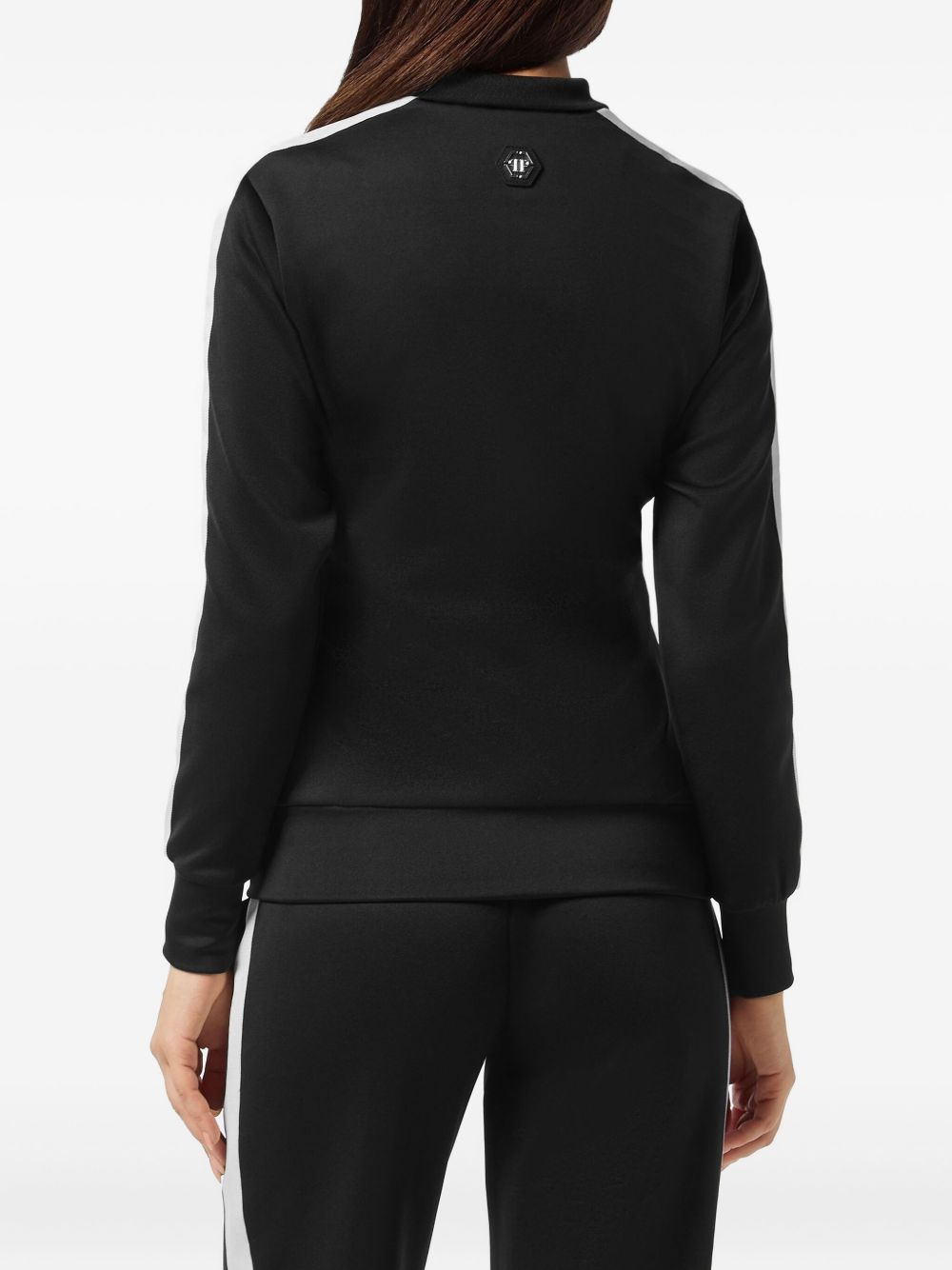 stripe-detail tracksuit jacket - 4