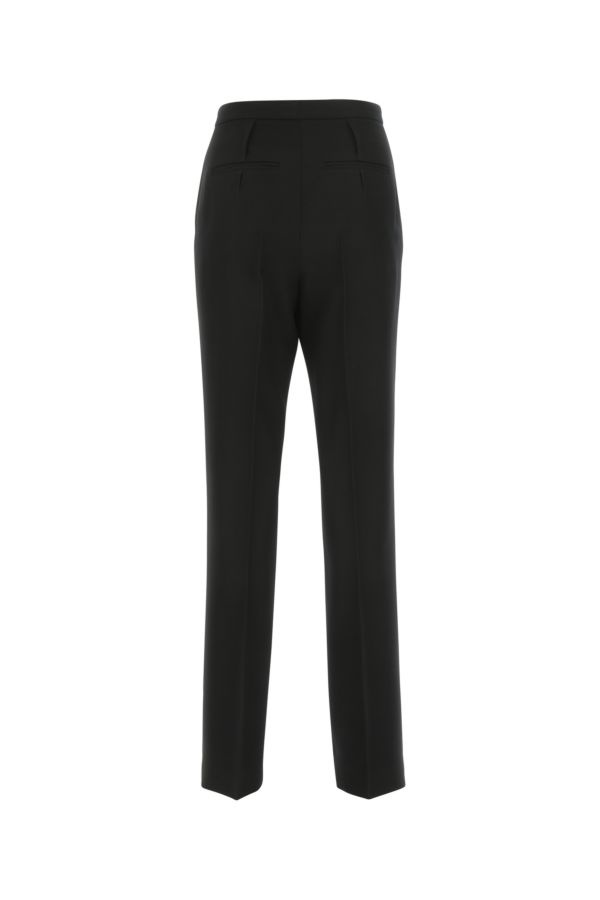 Fendi Woman Black Wool Pant - 2