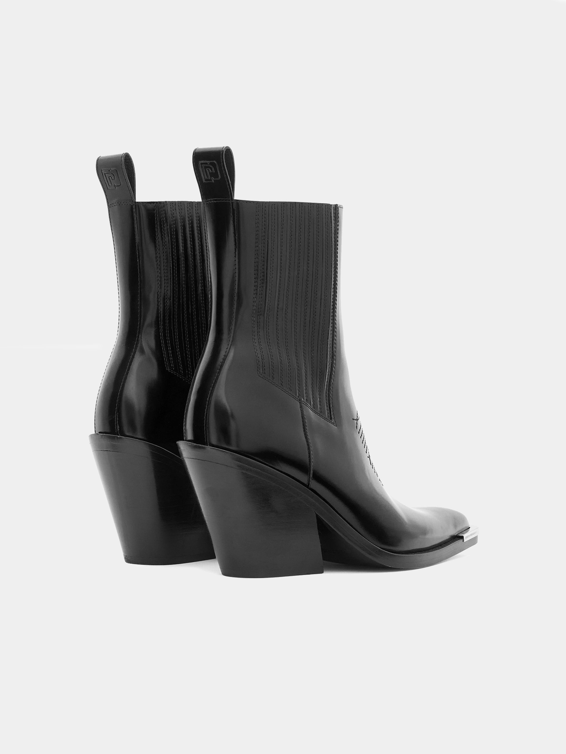 CHELSEA BLACK BOOTS - 6