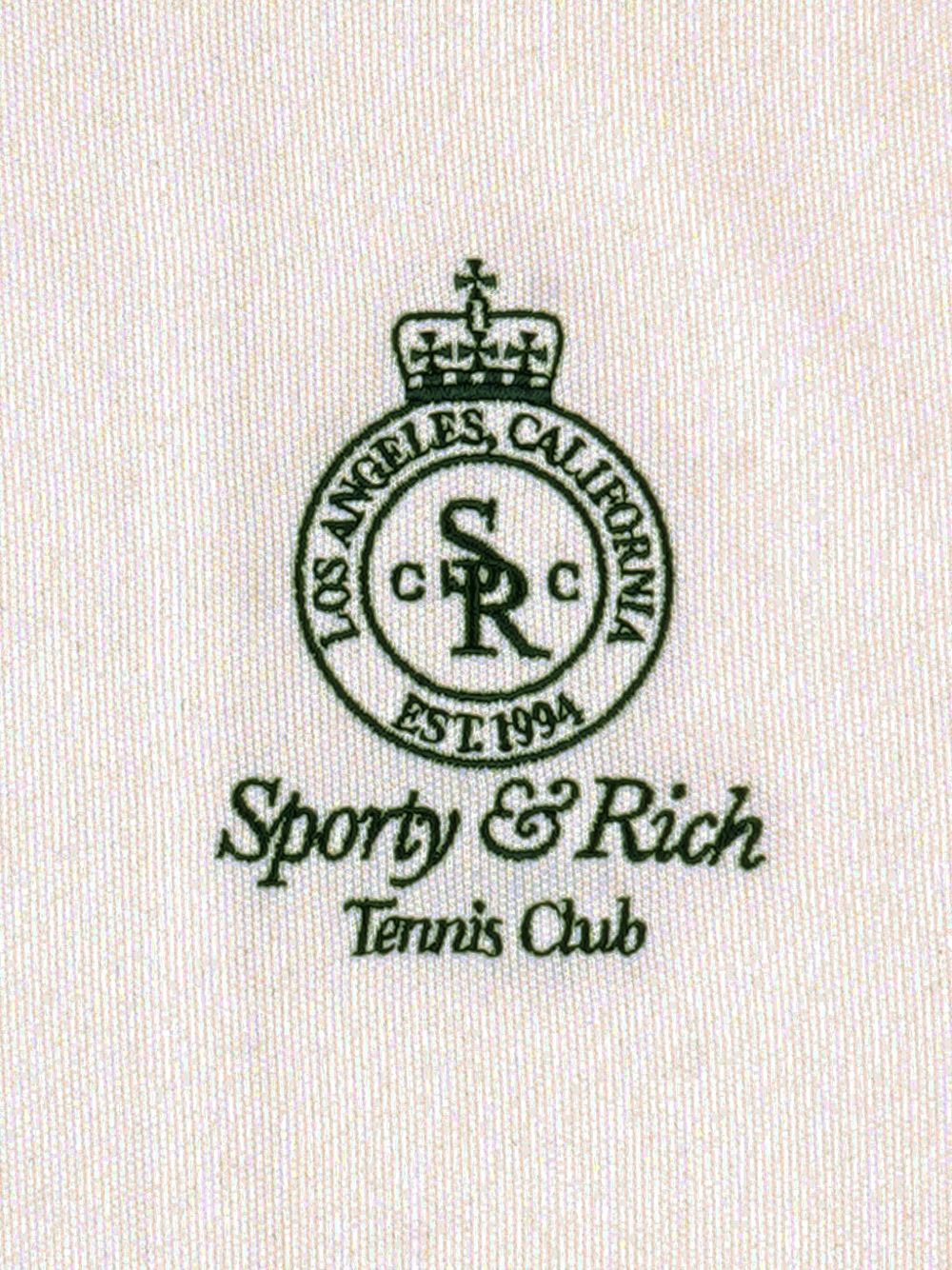 side-stripe logo-embroidered joggers - 5