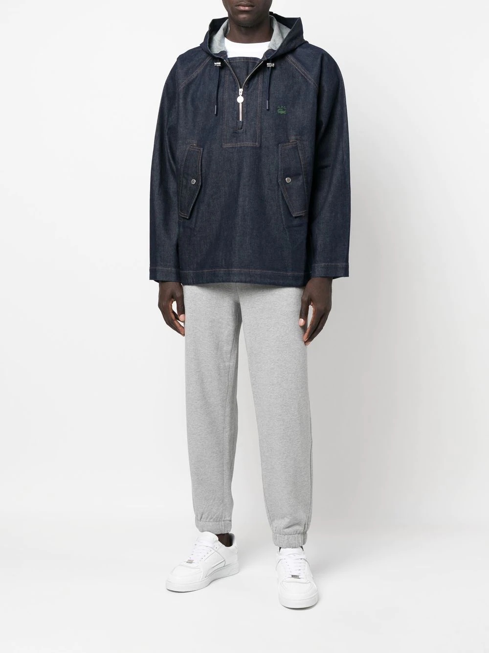 x A.P.C. hooded denim jacket - 2