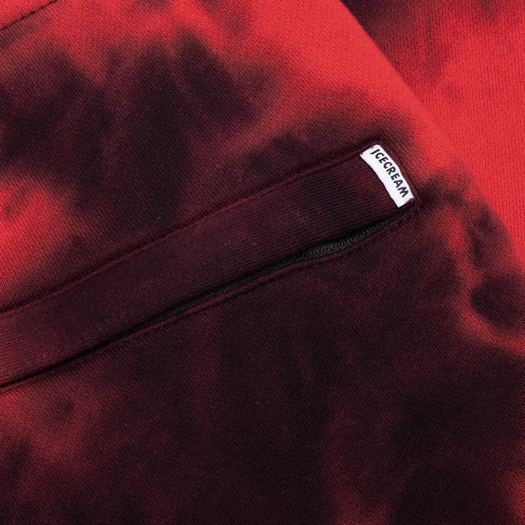 FADED SWEATPANTS - TOMATO - 4