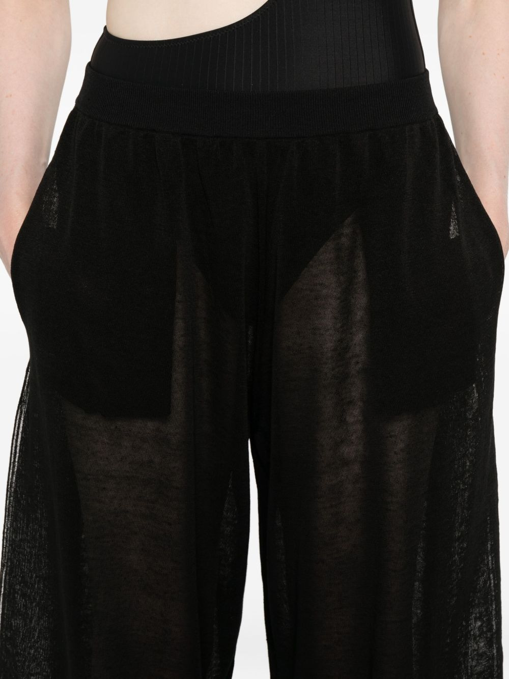wide-leg trousers - 5
