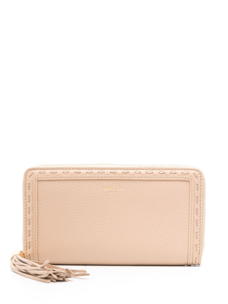 zip-up leather wallet 1
