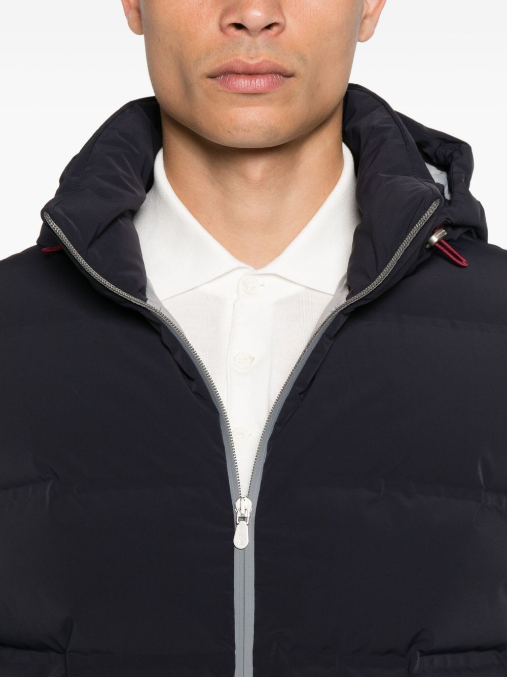 hooded quilted jacket - 5
