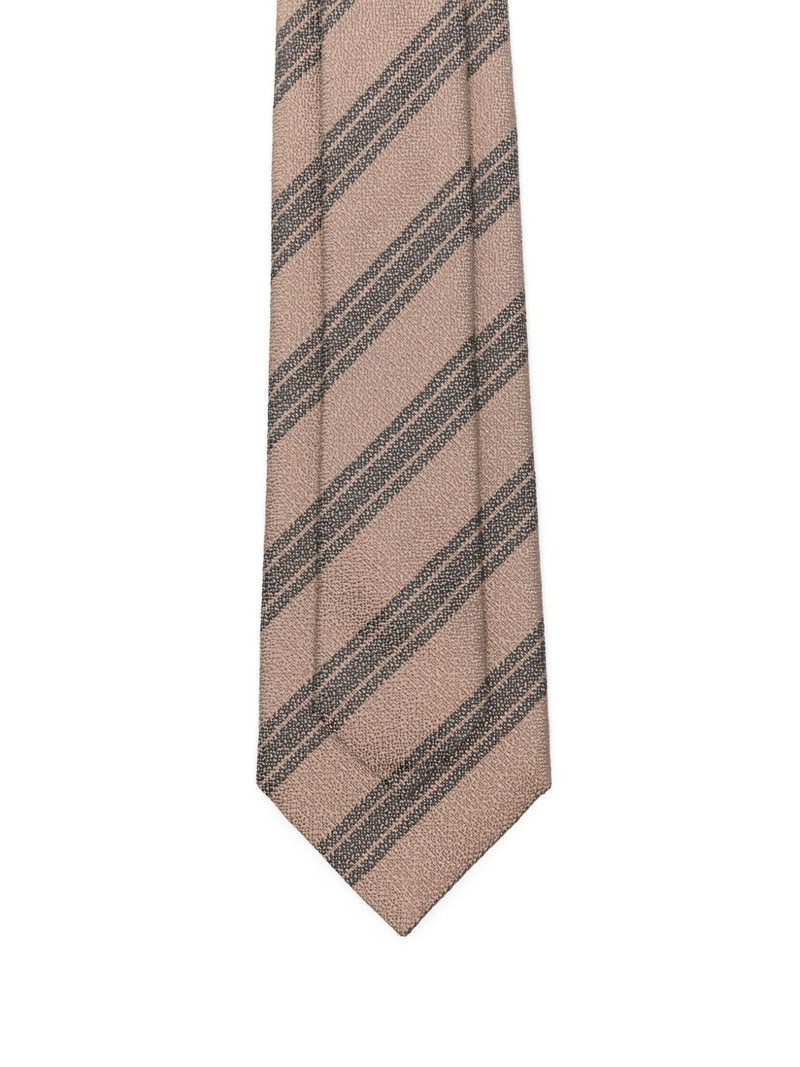EMPORIO ARMANI diagonal-stripe tie outlook