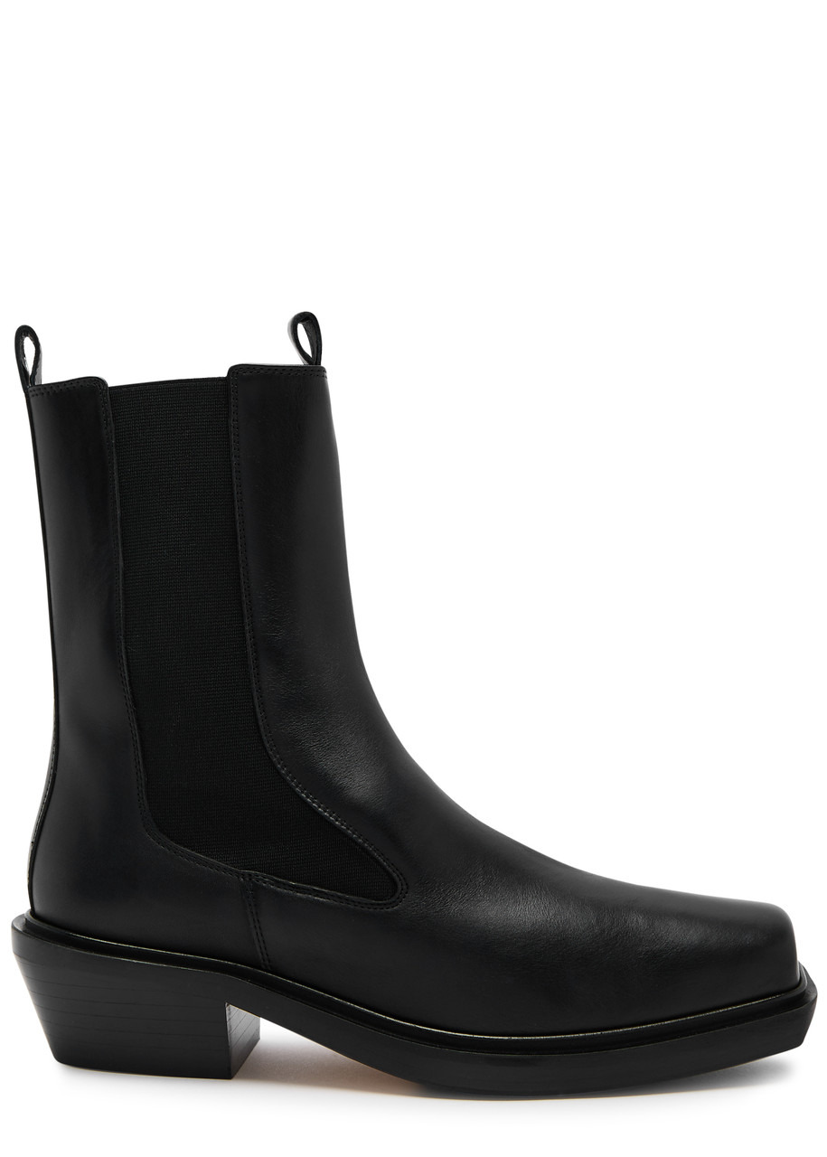 Aeyde Antonia Leather Chelsea Boots - 1